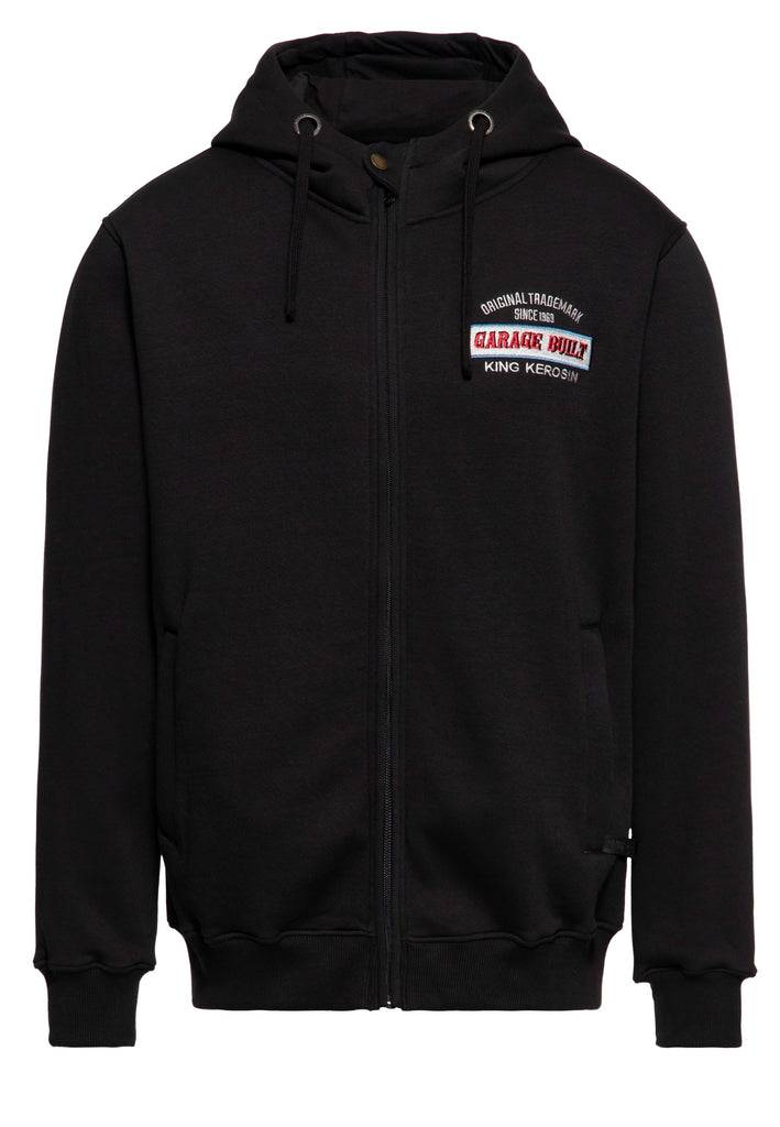 Queen Kerosin Kapuzen-Sweatjacke «Garage Built» Exklusivangebot