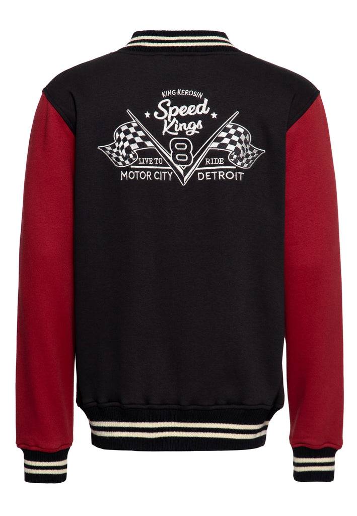 Queen Kerosin Collegejacke «Speed Kings V8» Cyber Monday