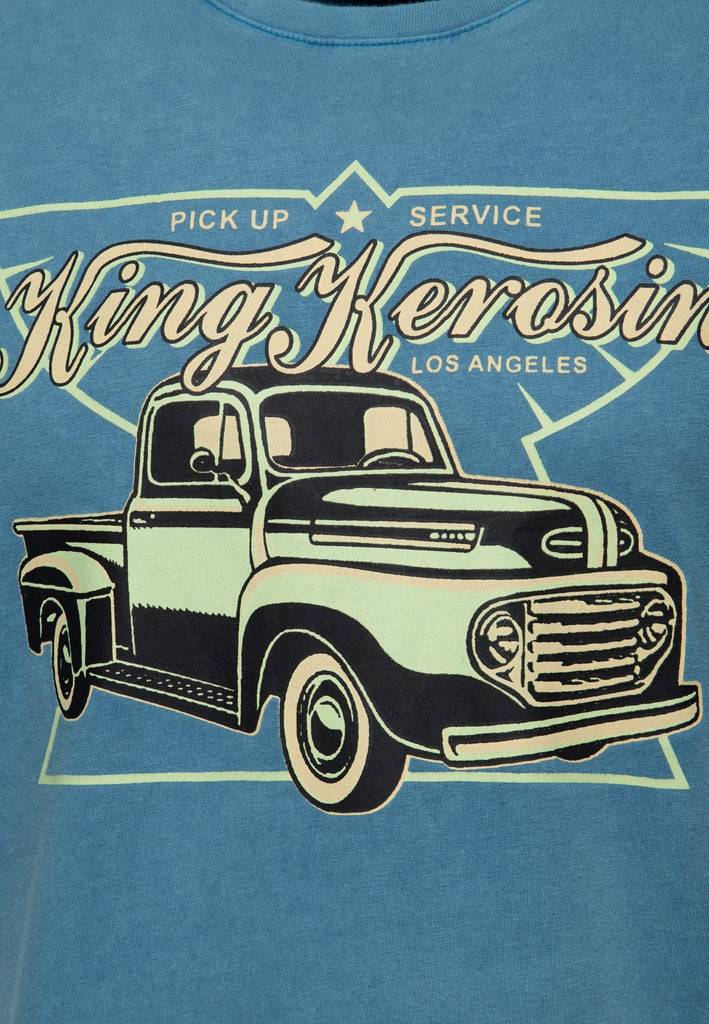 Queen Kerosin Print T-Shirt «Pick Up Service» Osterangebot