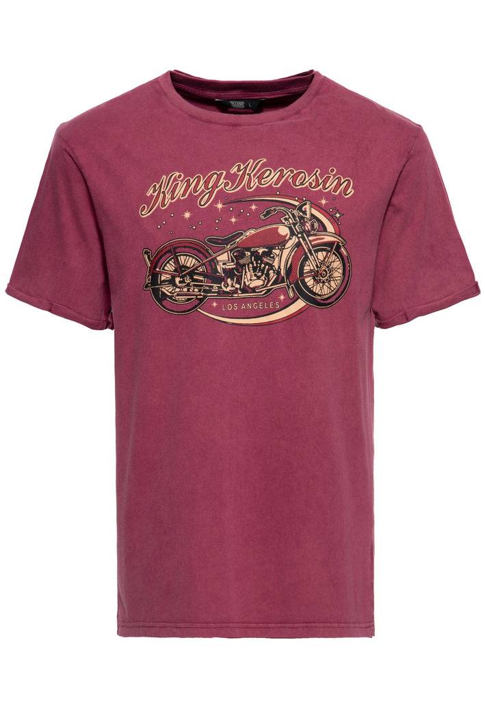 Queen Kerosin Print T-Shirt «Bobber» Vatertagsangebot