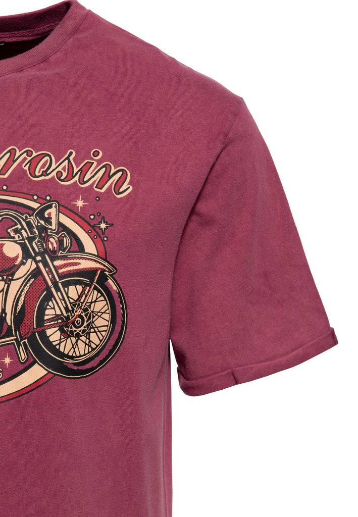 Queen Kerosin Print T-Shirt «Bobber» Vatertagsangebot