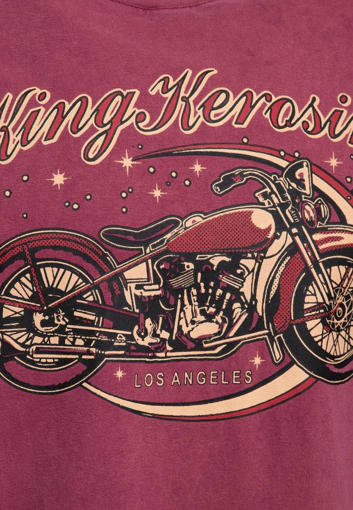 Queen Kerosin Print T-Shirt «Bobber» Vatertagsangebot