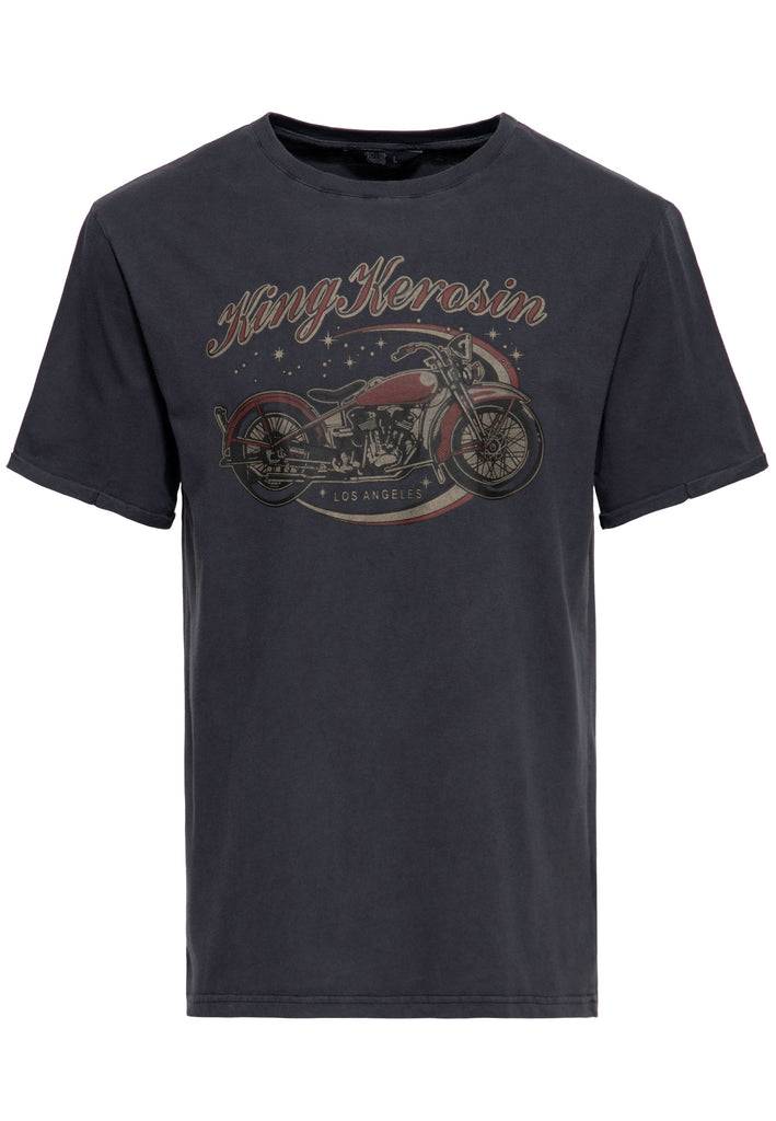 Queen Kerosin Print T-Shirt «Bobber» Vatertagsangebot