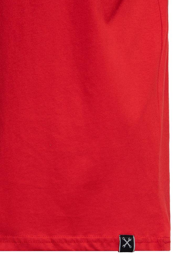 Queen Kerosin Print T-Shirt «Edsel» Heißer Verkauf