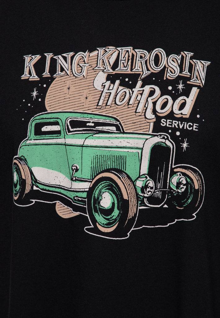 Queen Kerosin T-Shirt «Hotrod Service» Neueste Mode