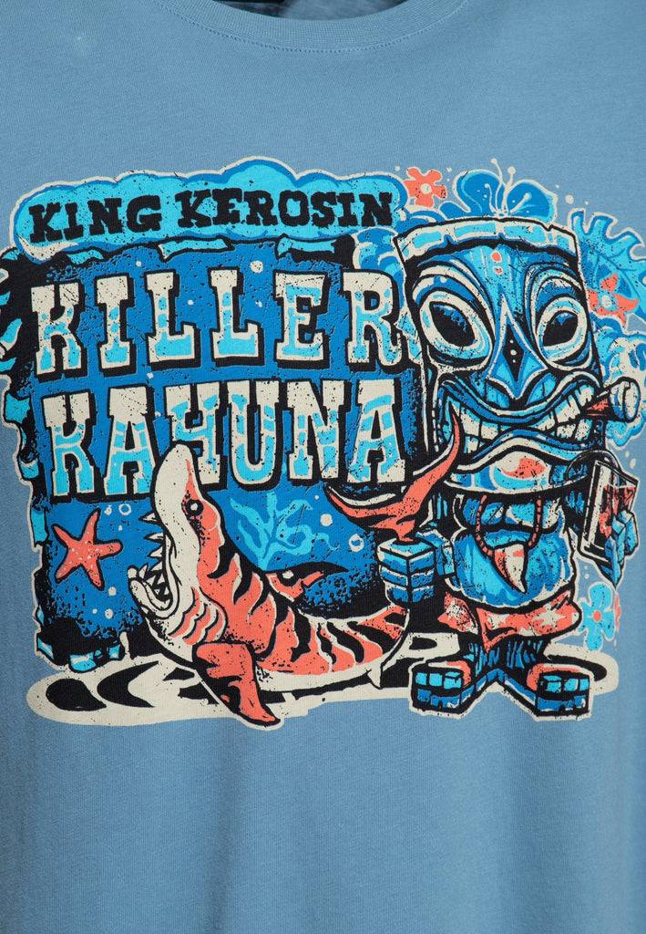 Queen Kerosin Print T-Shirt «Killer Kahuna» Online Outlet