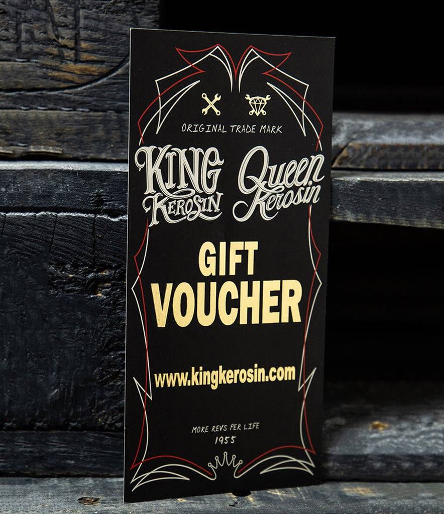 Queen Kerosin Geschenkgutschein (Per E-Mail + Per Post) Blitzangebot