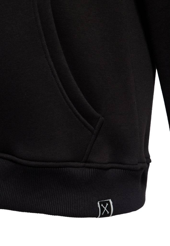 Queen Kerosin Basic Zip Hoodie «Don't Tread» Bestseller