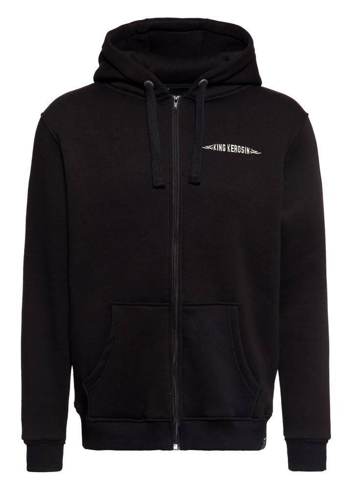 Queen Kerosin Zip Hoodie «Fast & Loud» Saisonale Angebote