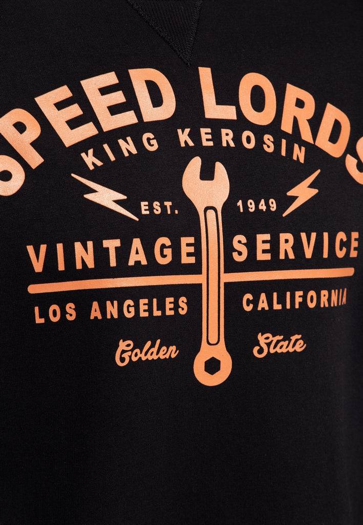 Queen Kerosin Pullover «Speed Lords 1949» Räumungsverkauf