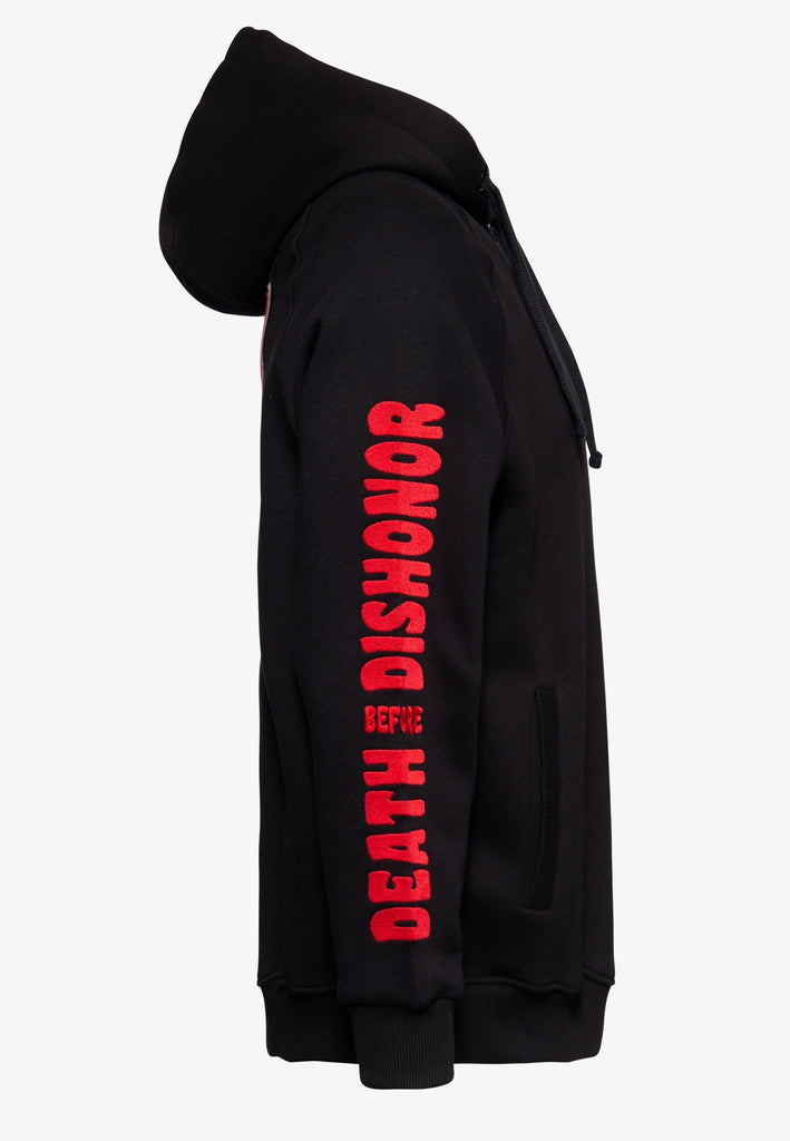 Queen Kerosin Sweatjacke «Red Baron» VIP-Rabatte