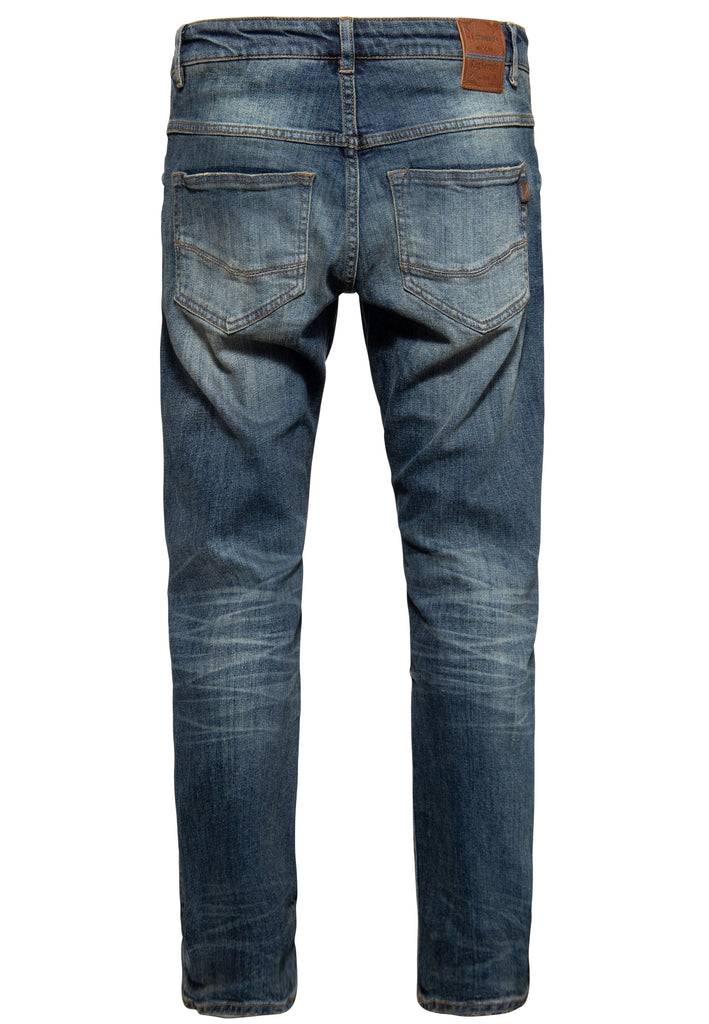 Queen Kerosin 5-Pocket Jeans «Robin Vintage Wash» Letzter Tag