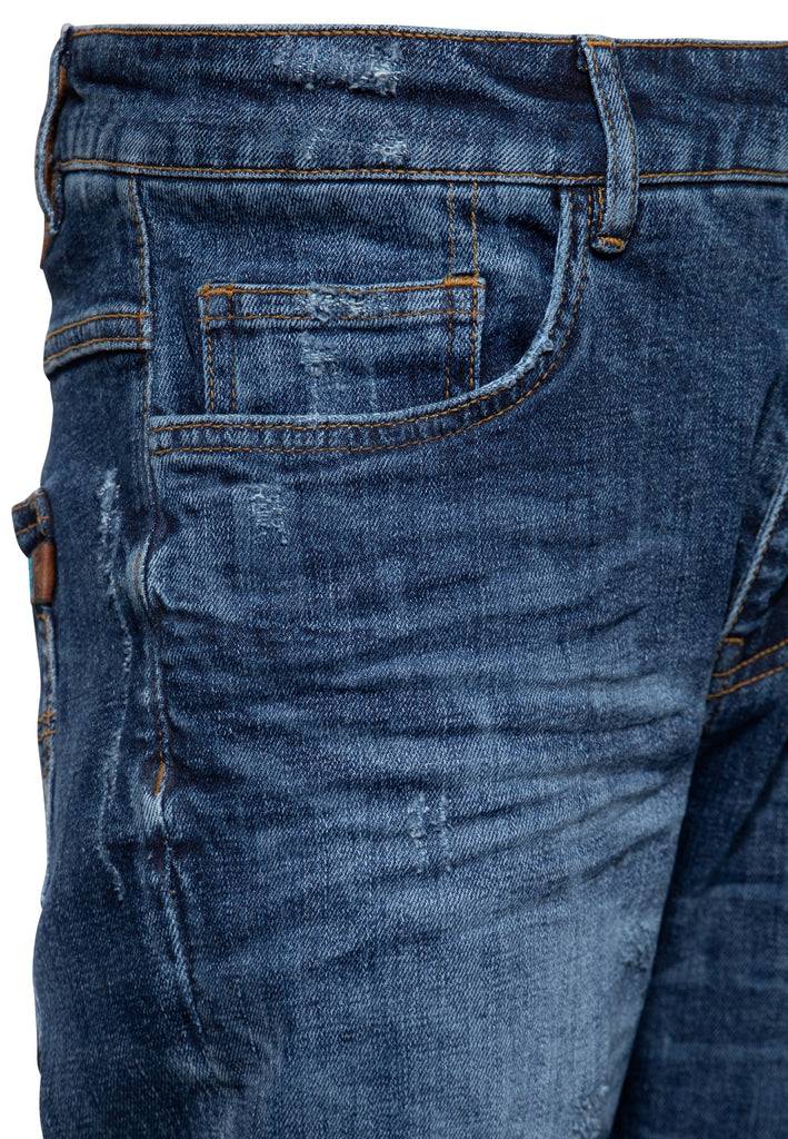 Queen Kerosin 5-Pocket Jeans «Robin» Zeitbegrenzte Promotion