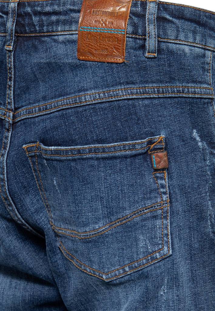 Queen Kerosin 5-Pocket Jeans «Robin» Zeitbegrenzte Promotion