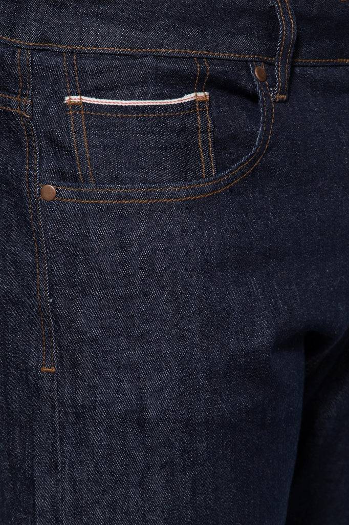Queen Kerosin Selvedge Jeans mit Stretch «Robin Selvedge» Clearance-Verkauf