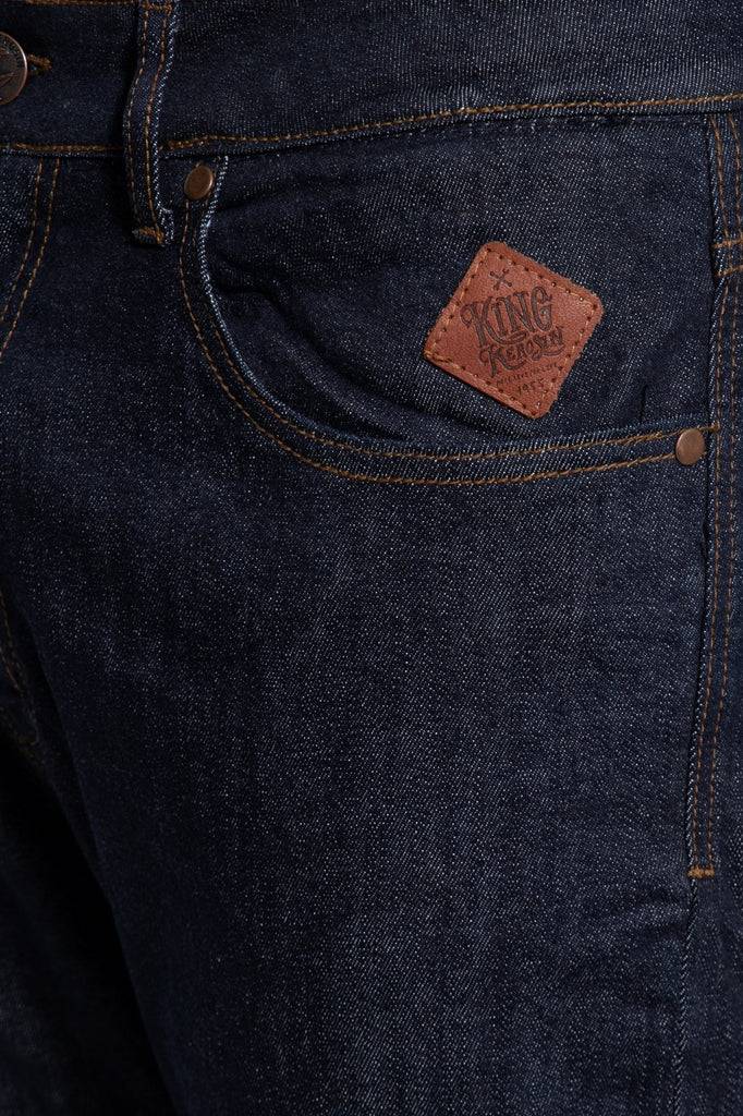 Queen Kerosin Selvedge Jeans mit Stretch «Robin Selvedge» Clearance-Verkauf