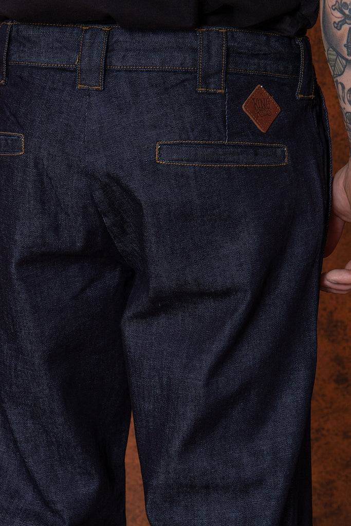 Queen Kerosin Straight Fit Jeans im Workwear-Style «Garage Wear» Kostenloser Versand international