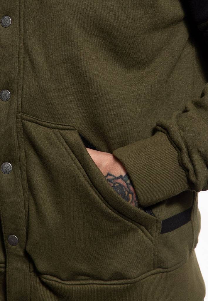 Queen Kerosin Sweatjacke mit Kapuze «Speedway Kings» Fabrikladen