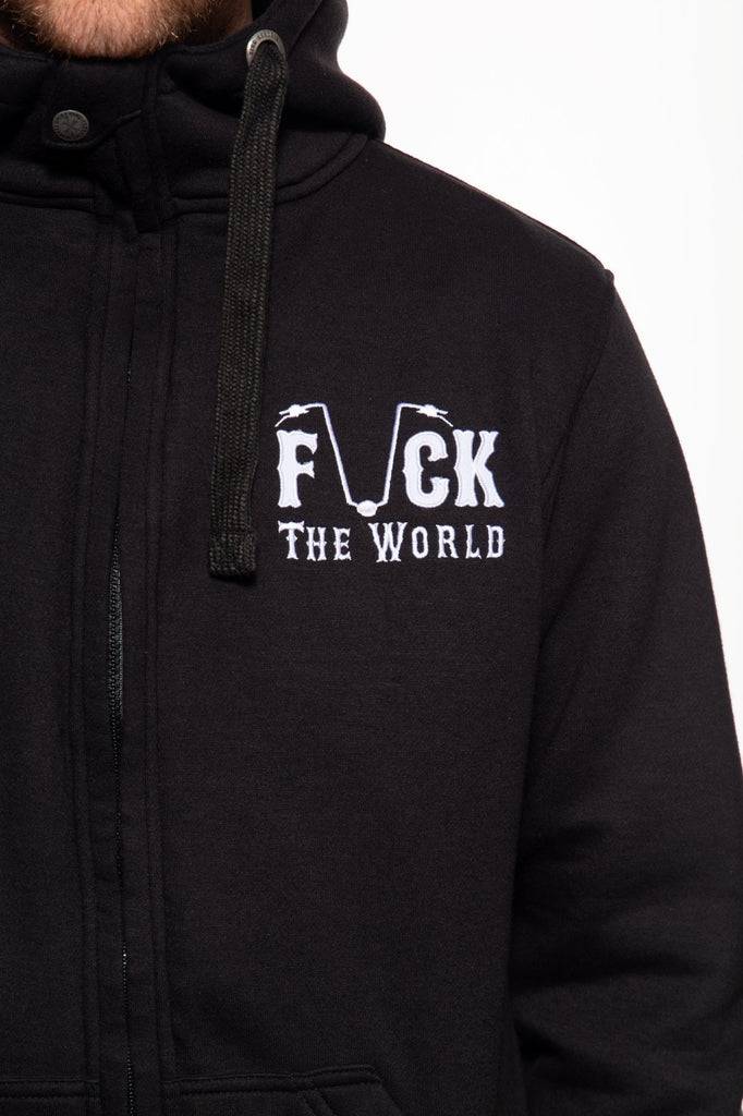 Queen Kerosin Sweatjacke «Fuck Everyone» Speichern exportieren