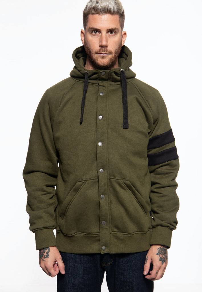 Queen Kerosin Sweatjacke mit Kapuze Im Verkauf