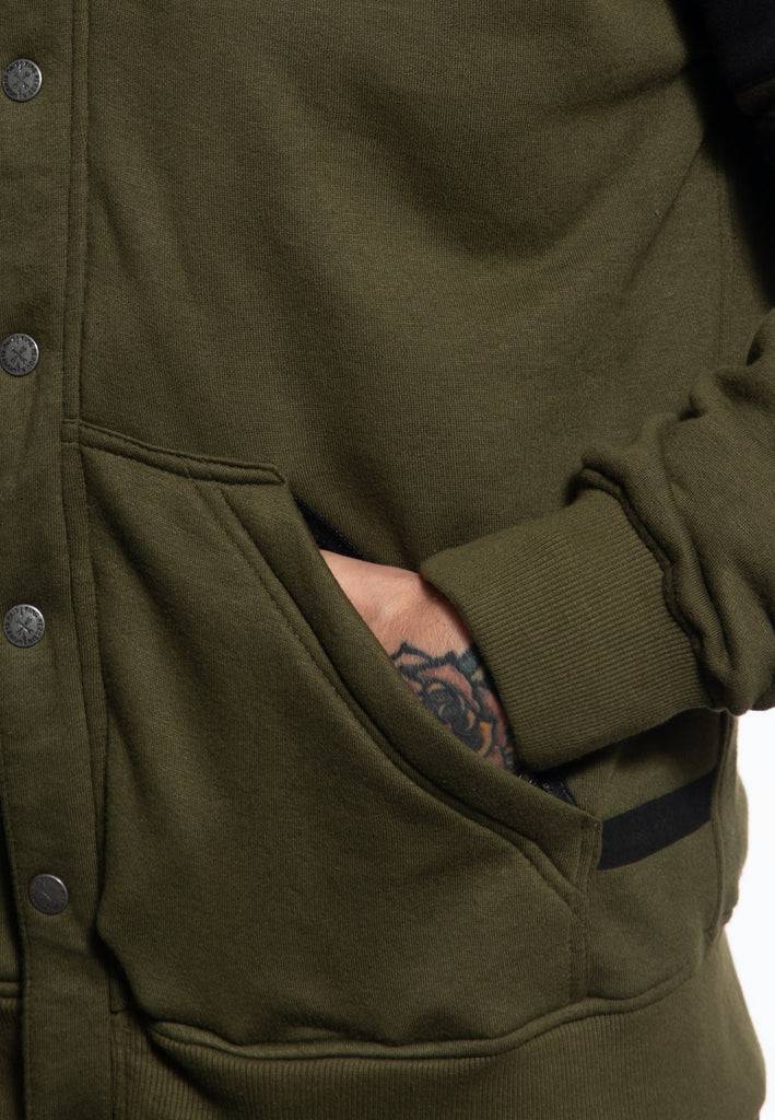 Queen Kerosin Sweatjacke mit Kapuze Im Verkauf