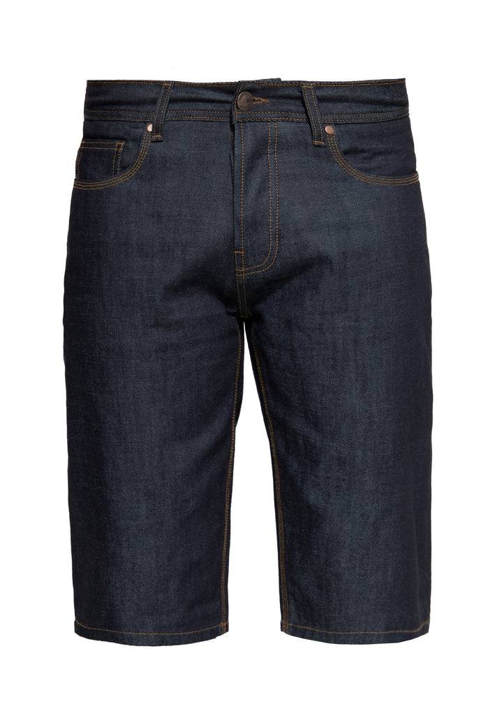 Queen Kerosin Denim Shorts mit Pintstripe Stitching «50s Workwear» Rabatte dieses Monats
