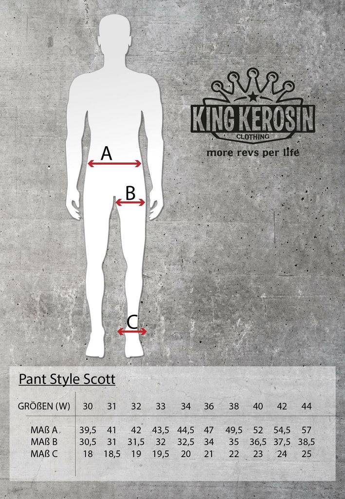 Queen Kerosin 5-Pocket Jeans Tint Wash «Scott» 2025