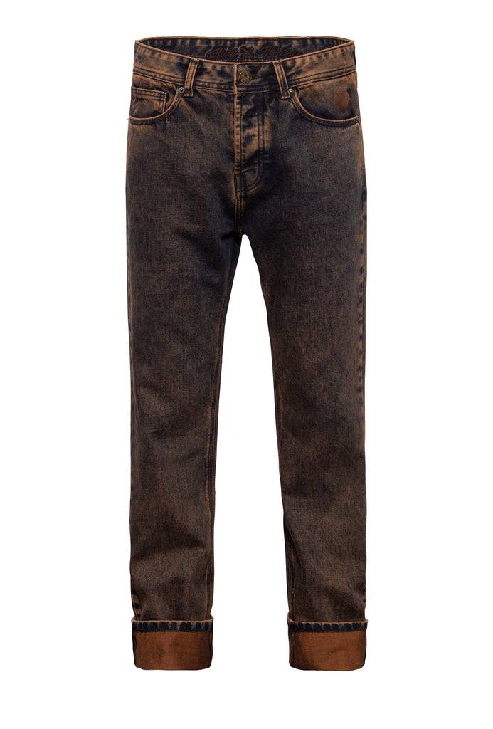 Queen Kerosin Denim 5-Pocket Jeans Dirt Washed «Scott» Online