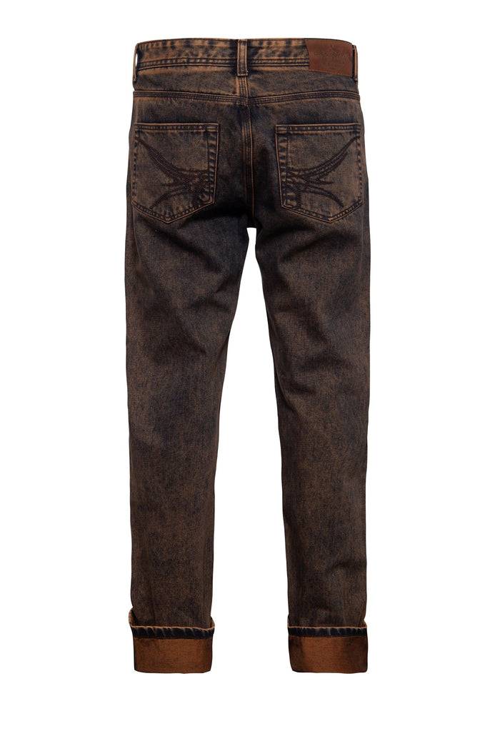 Queen Kerosin Denim 5-Pocket Jeans Dirt Washed «Scott» Online