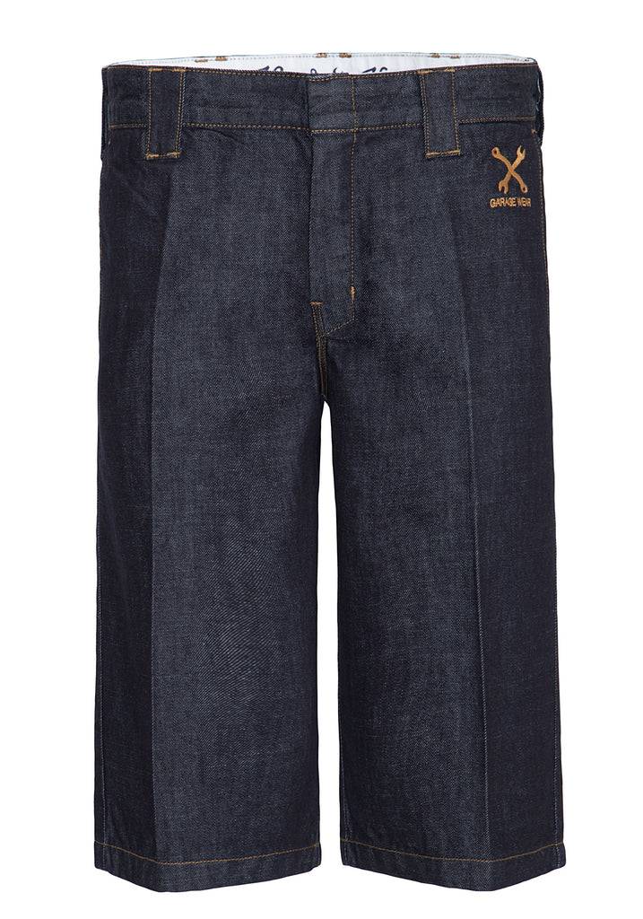 Queen Kerosin Workwear Shorts in Oil-Washed Optik «Garage Wear» Auslauf