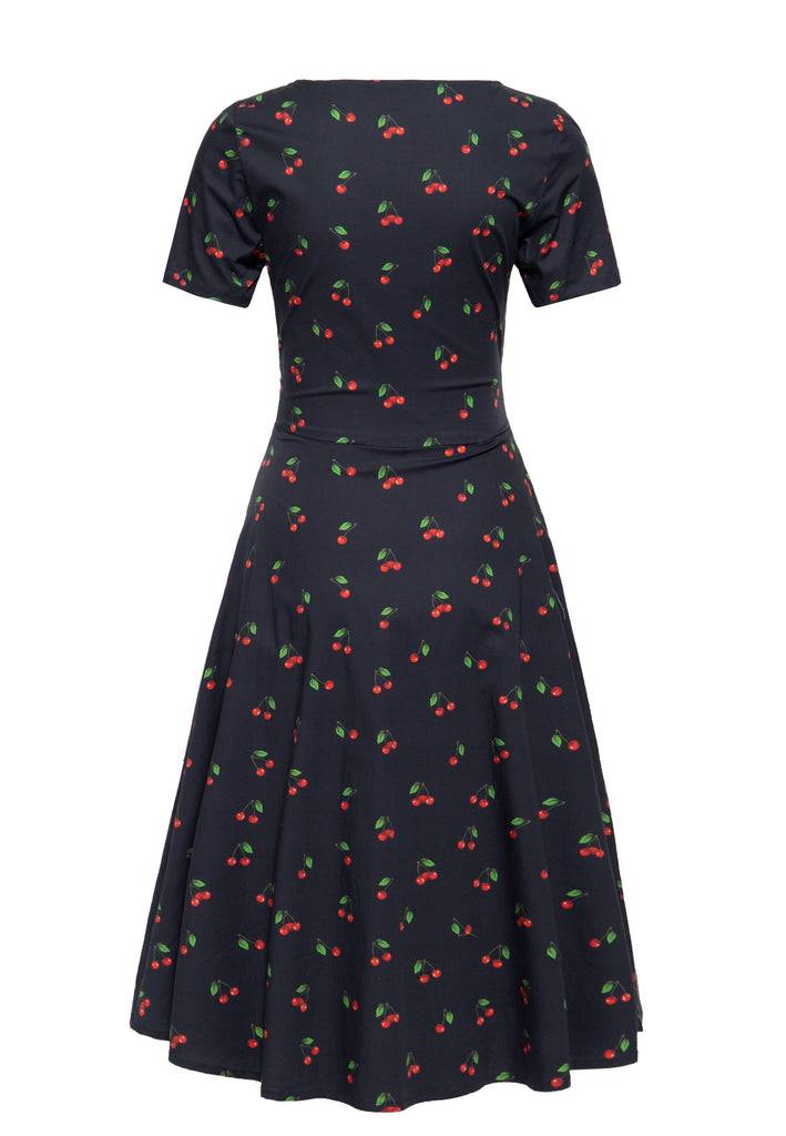 Queen Kerosin Swingkleid «Cherry» Schlussverkauf