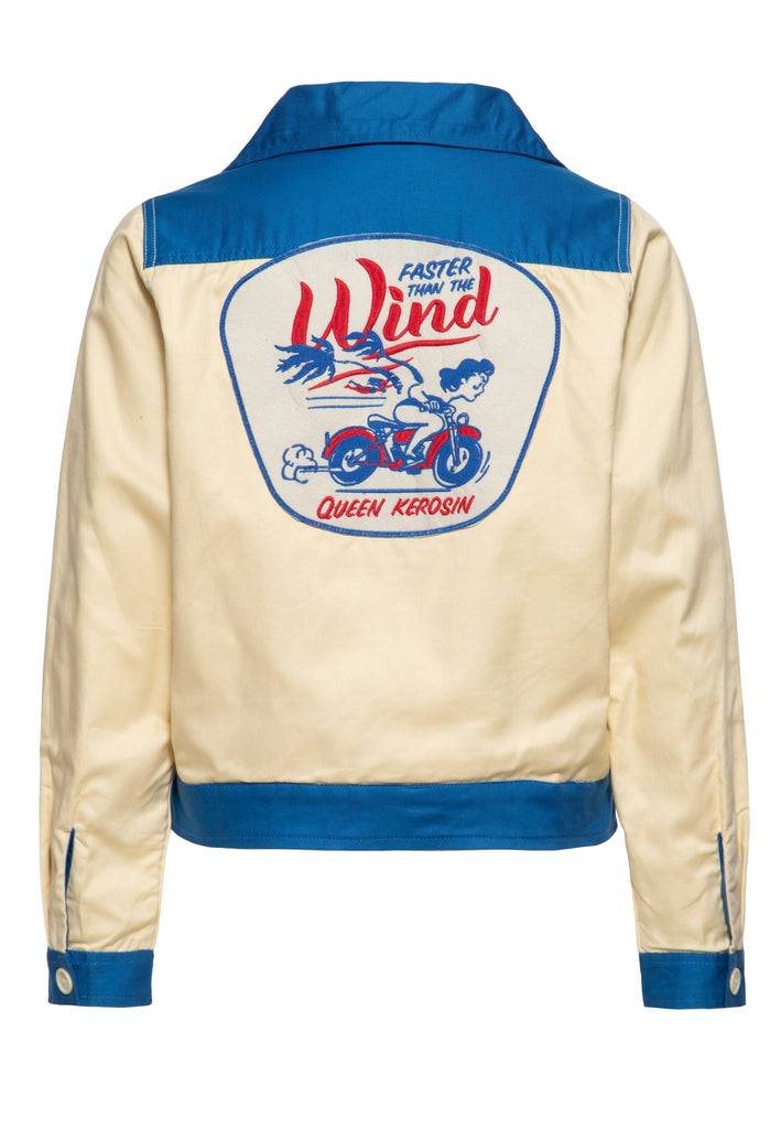 Queen Kerosin Workwear Jacke «Faster Then The Wind» Fabrik Onlineshop
