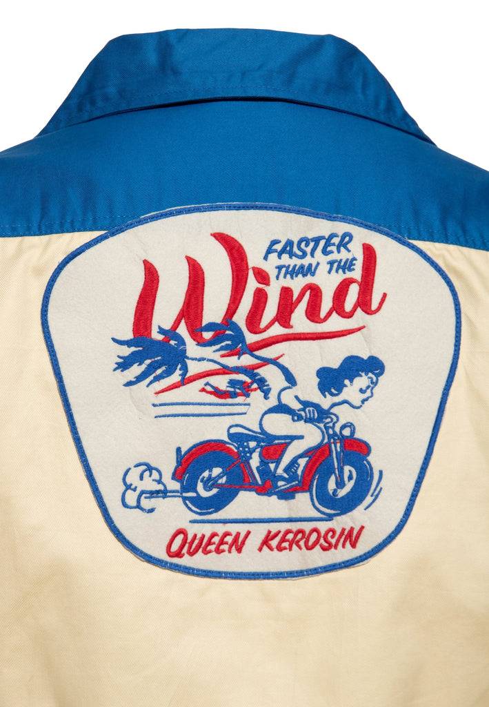 Queen Kerosin Workwear Jacke «Faster Then The Wind» Fabrik Onlineshop