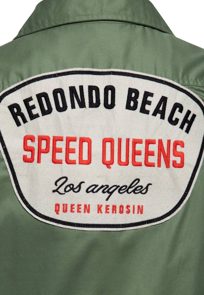 Queen Kerosin Workwear Hemdbluse «Redondo Beach Speed Queens» Günstig kaufen