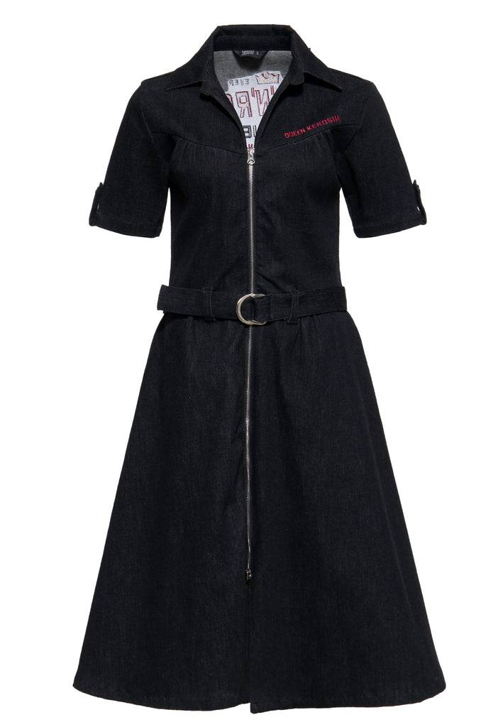 Queen Kerosin Swingkleid «Rock'n'Roll Rebel Queens» Begrenztes Angebot