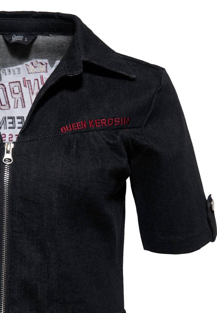 Queen Kerosin Swingkleid «Rock'n'Roll Rebel Queens» Begrenztes Angebot