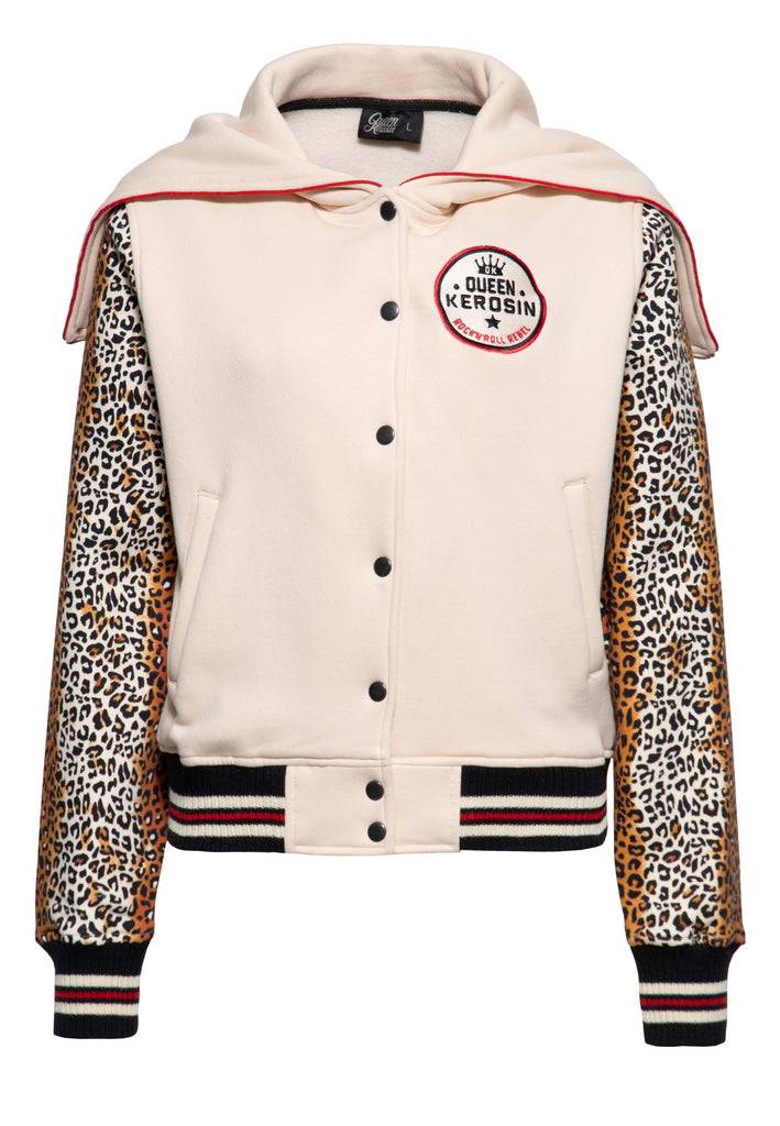 Queen Kerosin College Jacke «Rock'n'Roll Rebel Queen» Preisnachlass