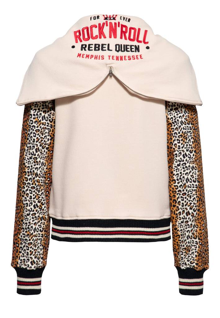 Queen Kerosin College Jacke «Rock'n'Roll Rebel Queen» Preisnachlass