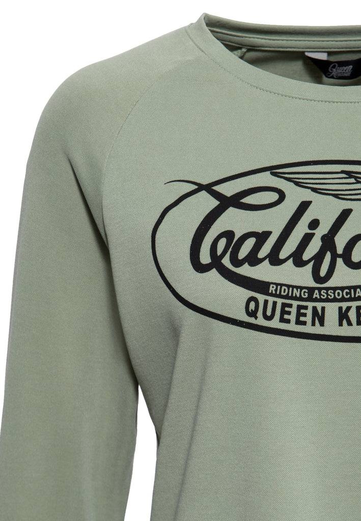 Queen Kerosin Langarmshirt «California» Valentinstagsangebot