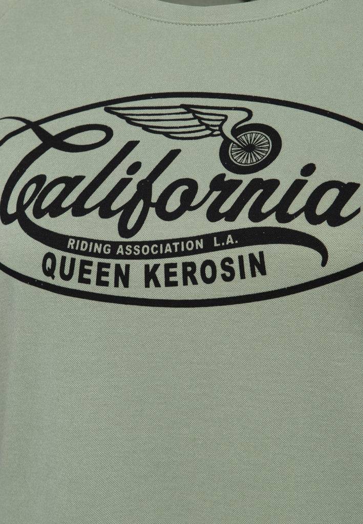 Queen Kerosin Langarmshirt «California» Valentinstagsangebot