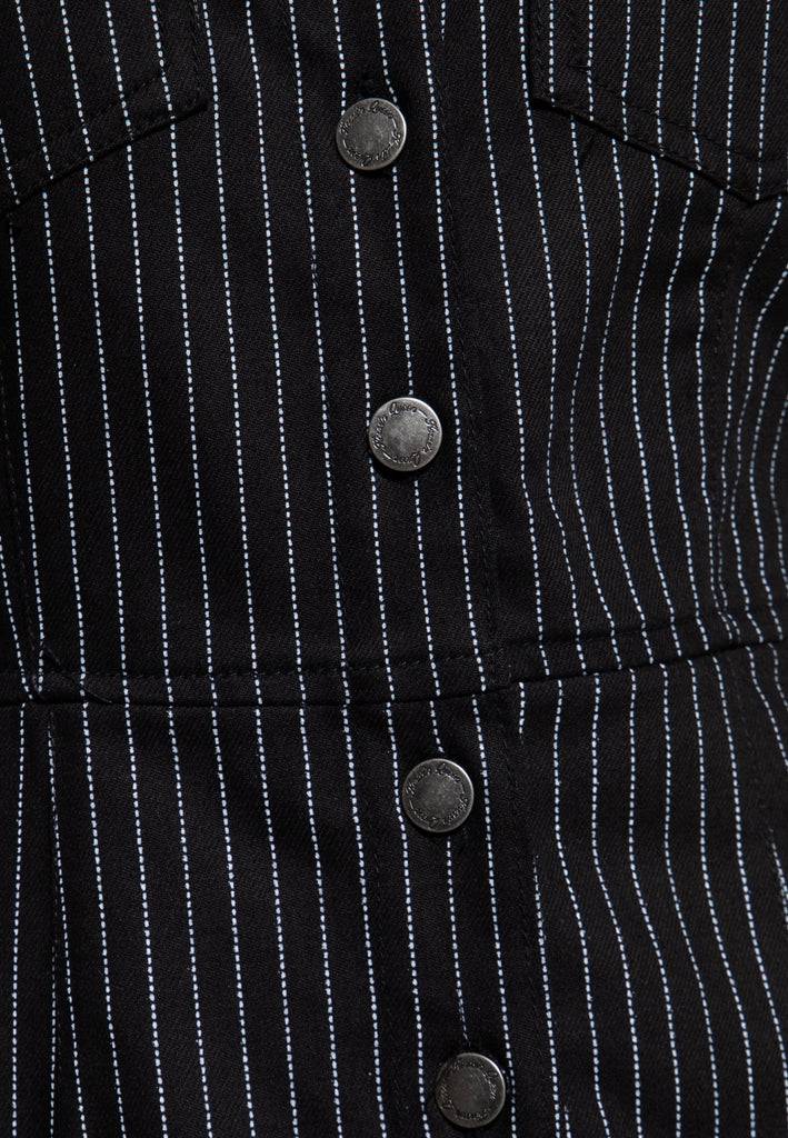 Queen Kerosin Denim Etuikleid Neueste Mode