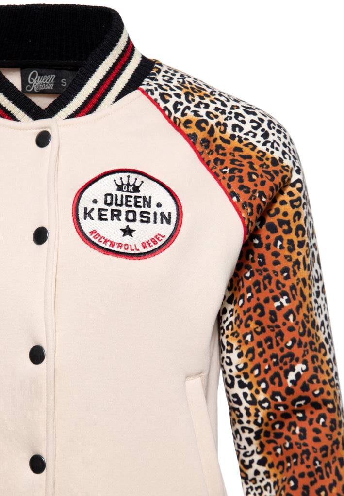 Queen Kerosin College Jacke «Rock'n'Roll Rebel Queen» Blitzangebot