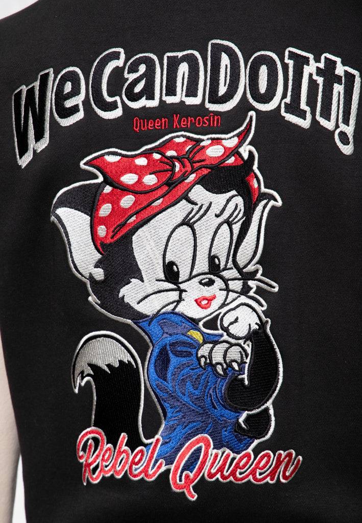 Queen Kerosin College Jacke «We Can Do It!» Bestseller