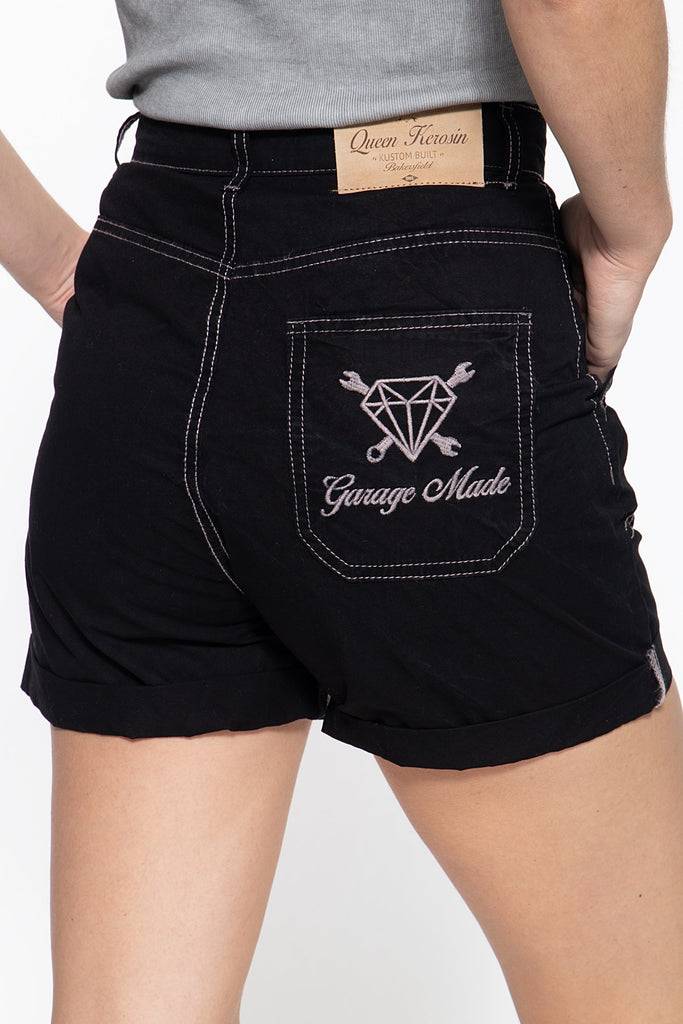Queen Kerosin Damenshorts mit verstecktem Verschluss Kauf eins, bekomm eins gratis