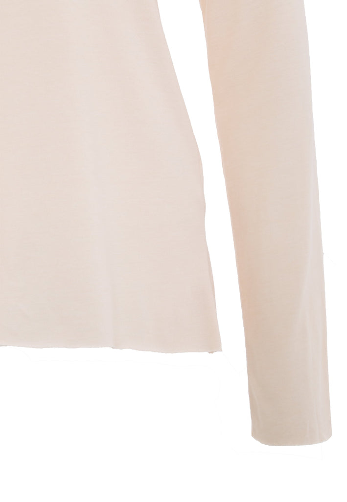Queen Kerosin Basic Longsleeve mit offenen Abschlüssen und Logo Stickerei Letzte 2 Tage