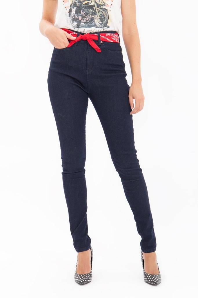 Queen Kerosin High Waist Jeans Betty Fit «Betty Fit» Bis zu 50% Rabatt