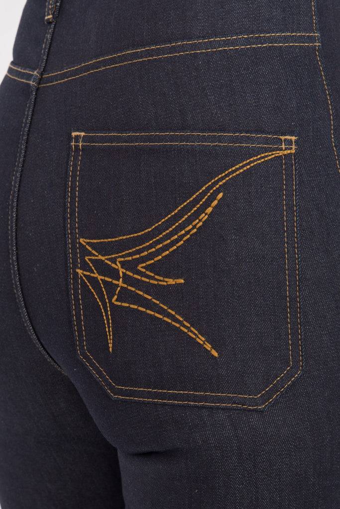 Queen Kerosin Authentic Selvedge Jeans «Red Selvedge» Bis zu 60% Rabatt