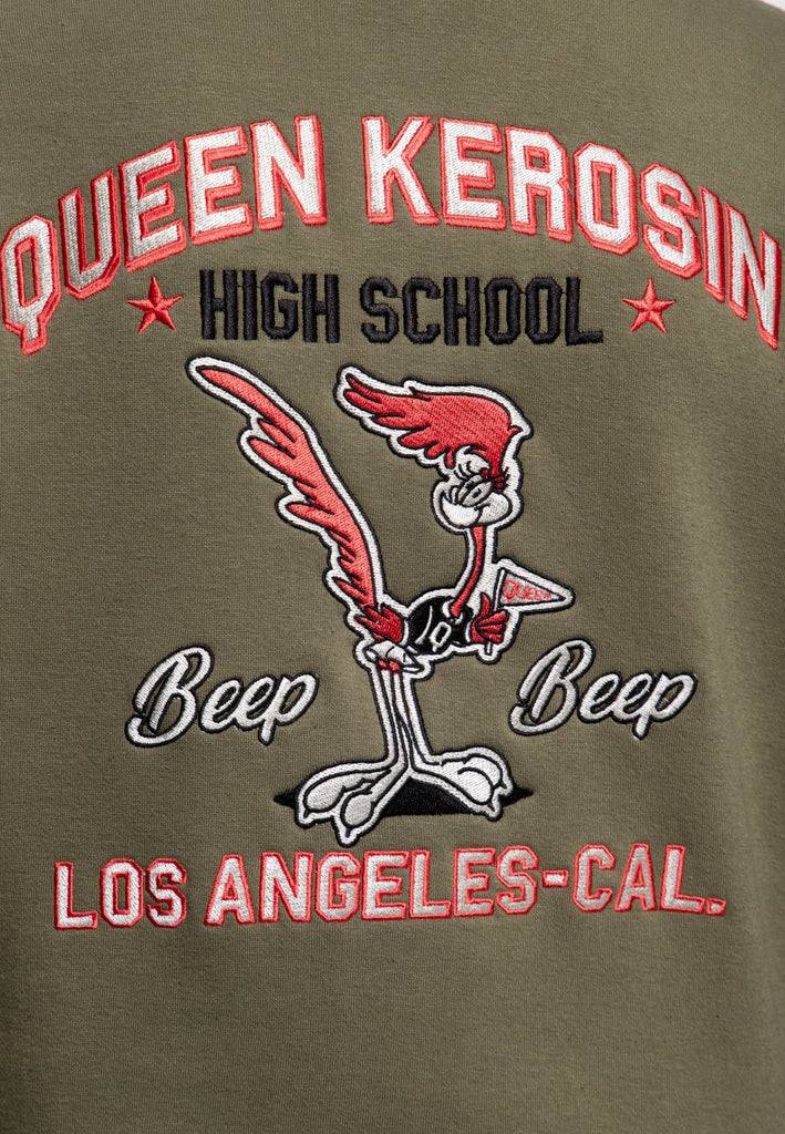 Queen Kerosin College Jacke «Beep Beep» Bis zu 55% Rabatt