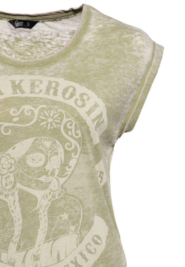 Queen Kerosin T-Shirt «Tijuana Mexico» Discount Store für neue Produkte