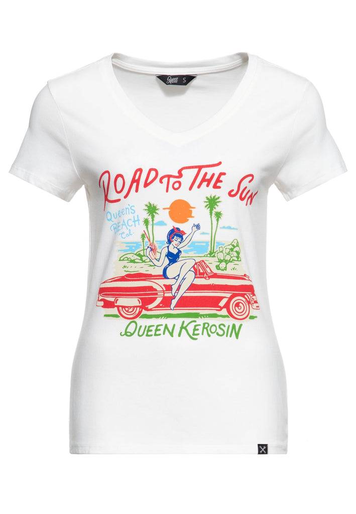 Queen Kerosin T-Shirt «Road To The Sun» Fabrikladen